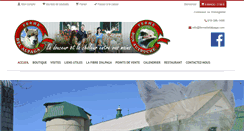 Desktop Screenshot of fermebelalpaga.com